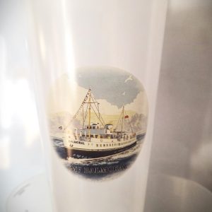 SET OF 4 PLASTIC PAINT GLASSES